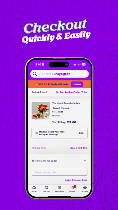 Funky Pigeon: Cards & Gifts Screenshot