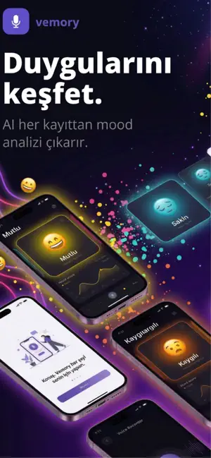 Vemory – Sesli Günlük AI screenshot 4