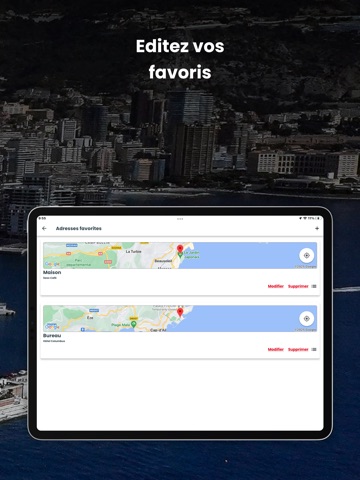 Taxi Monaco iPad screenshot