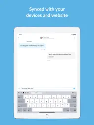 Onclass Messenger ipad bilder 2