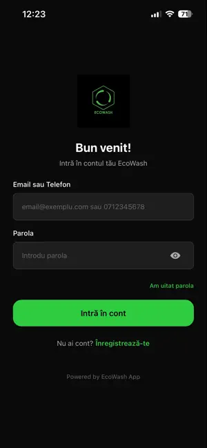 EcoWash screenshot 1
