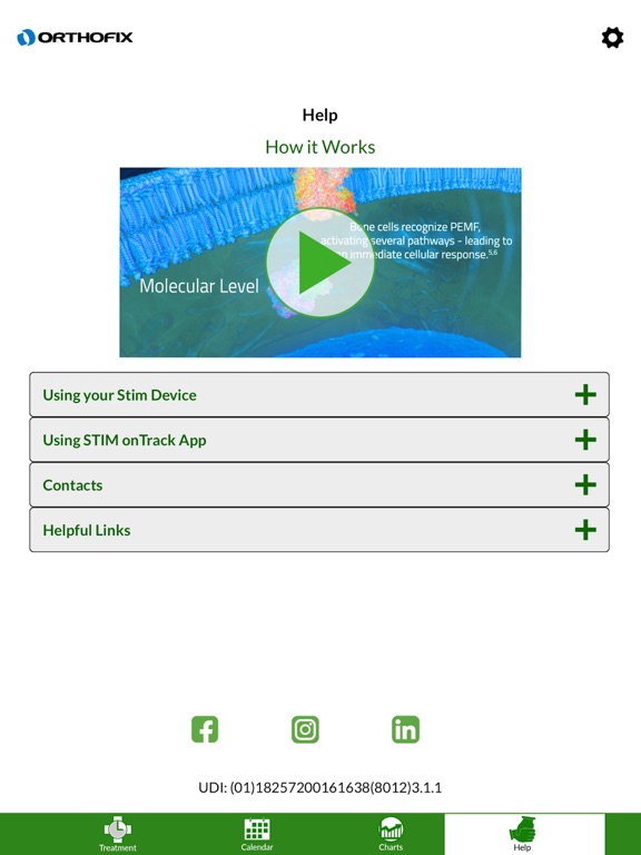 STIM onTrack iPad screenshot 2 - Medical app