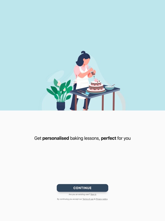 Cake Recipes: Baking Guide iPad screenshot 2 - Food & Drink app