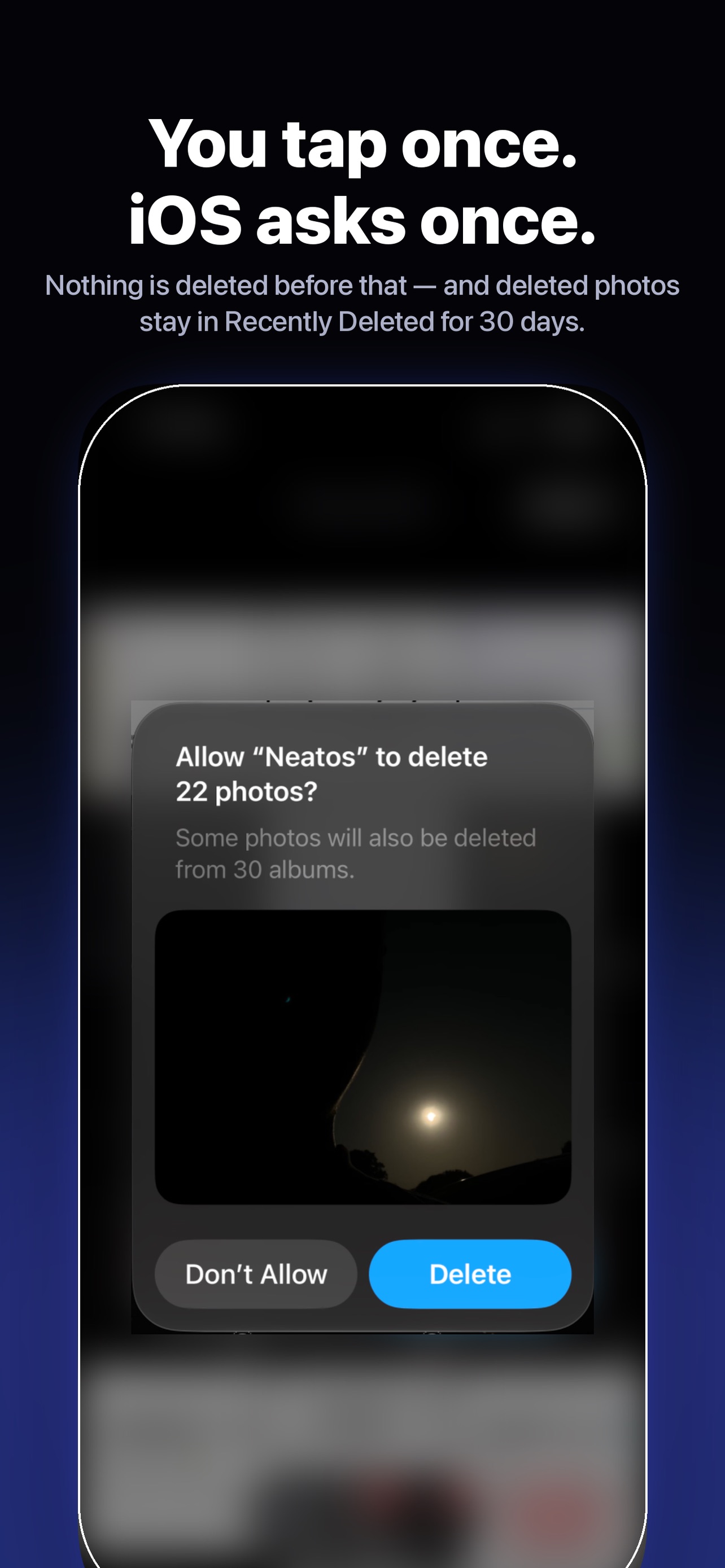 Screenshot 3 of Neatos: One-Tap Photo Cleanup