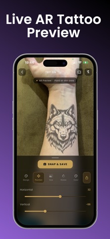 InkSight: AI Tattoo Generator Screenshot 2 of 4