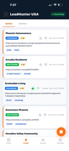 LeadHunter USA Screenshot 5 of 7