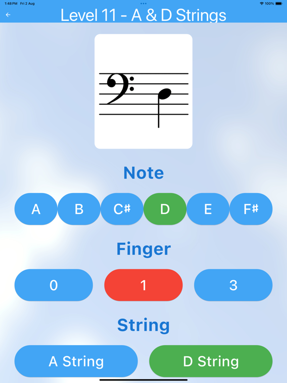 Screenshot #6 pour String Note Tutor
