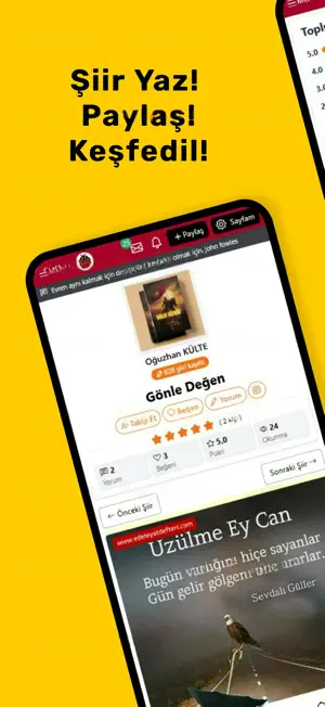 Edebiyat Defteri: Şiir Oku Yaz screenshot 2