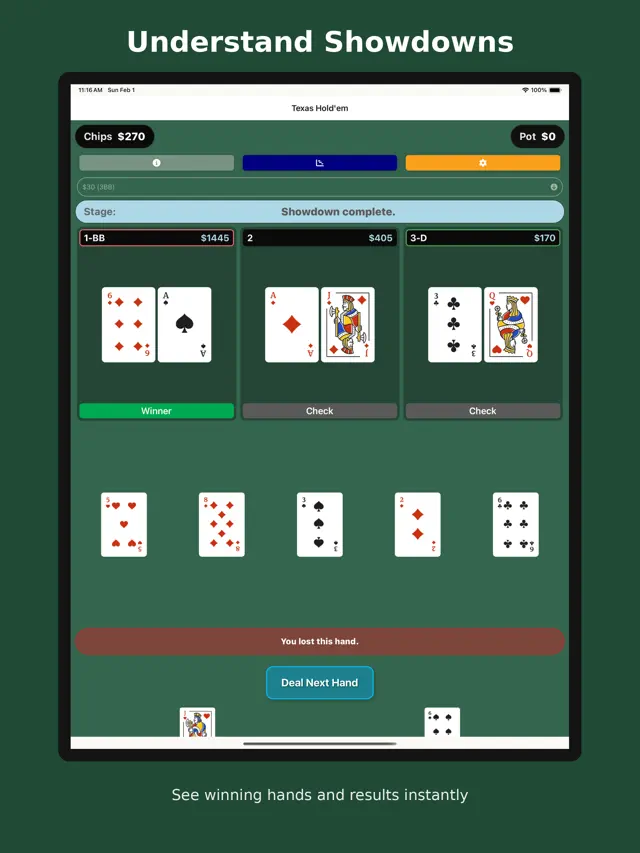 Texas Hold'em Trainer screenshot 8