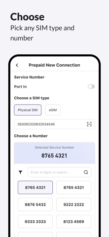 Singtel hi! Retailer screenshot