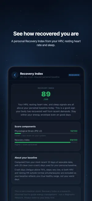 FatigueSense screenshot 4