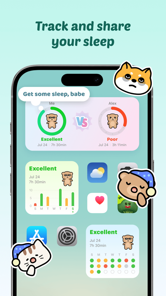 #4. Widgetable: Besties & Couples (iOS) 게시자: Widgetable,Inc.
