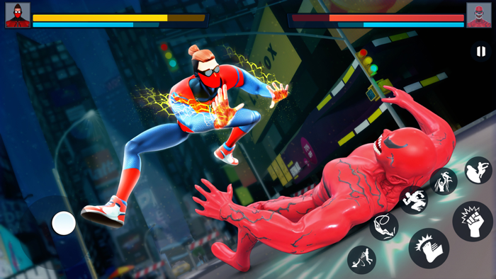 Spider Hero Combat Fight Game