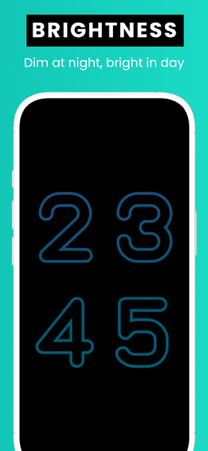 ‎Bed Time | Large Clock Screenshot