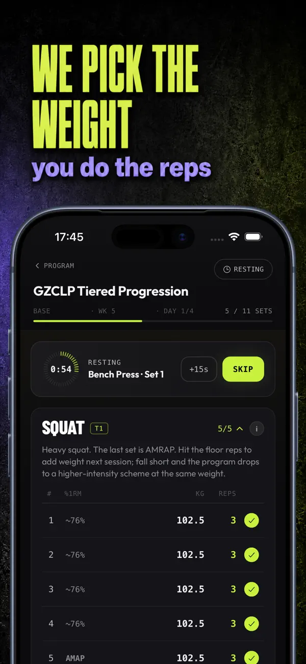 Screenshot #3 pour Strength Basecamp Powerlifting
