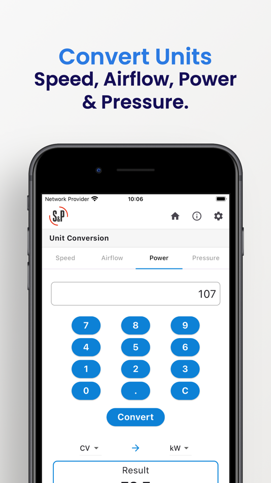 #5. Duct Calculator S&P (iOS) Podle: Soler&Palau
