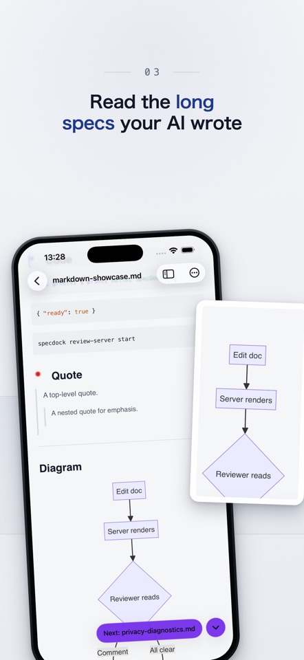 SpecDock: AI Markdown Review screenshot 3