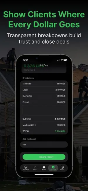 RoofingCalc Pro screenshot 4