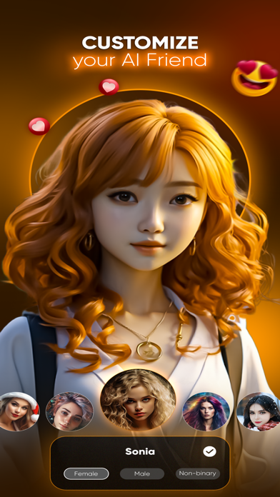 Mirai: AI Girl Virtual Friend Screenshot