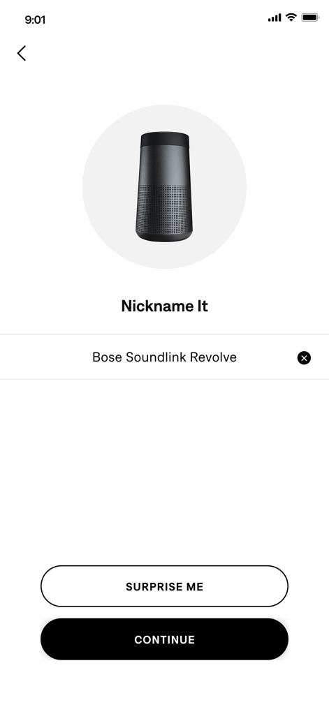 Bose Connect - Personalize Your Device