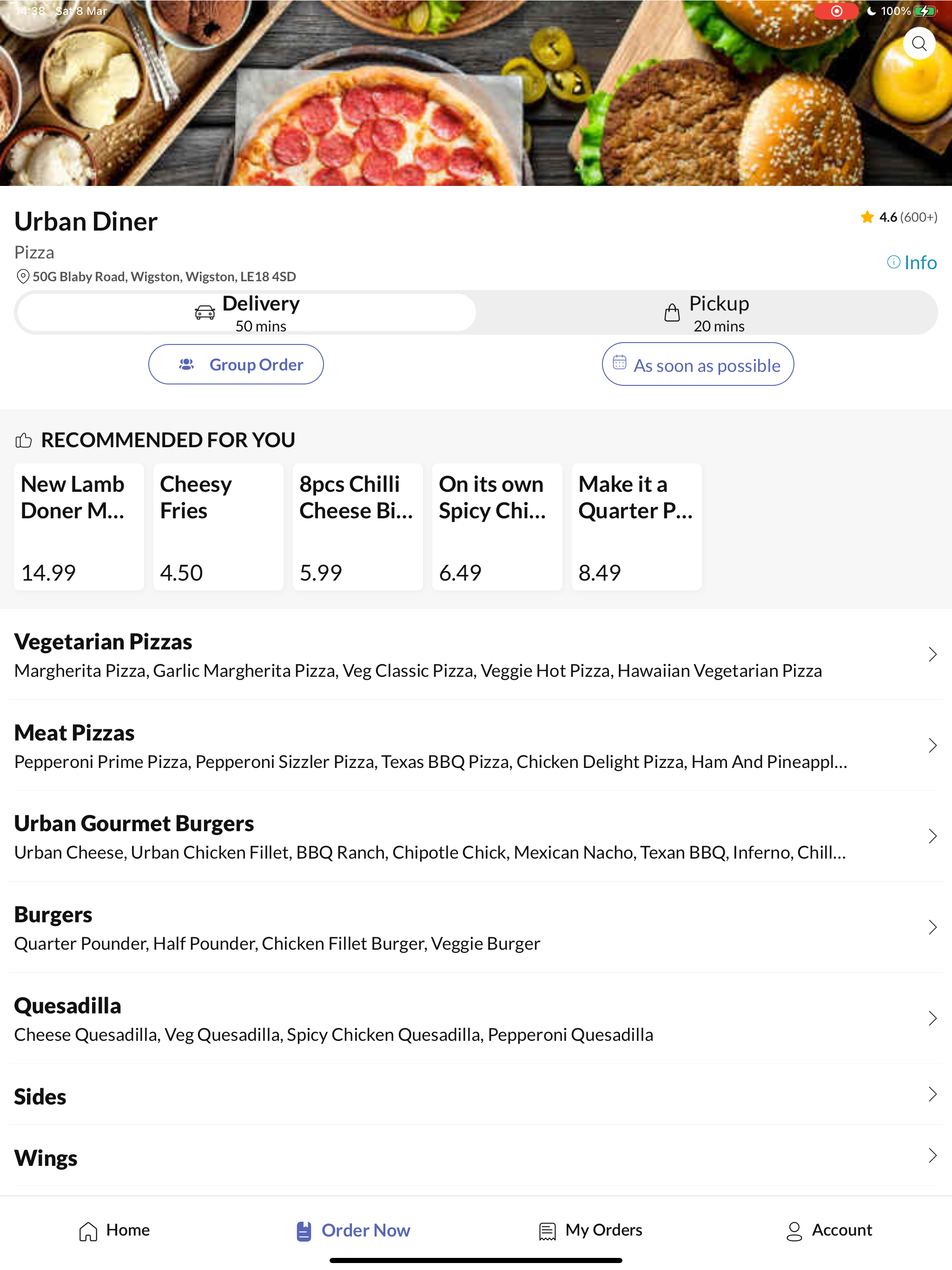 Urban Diner.