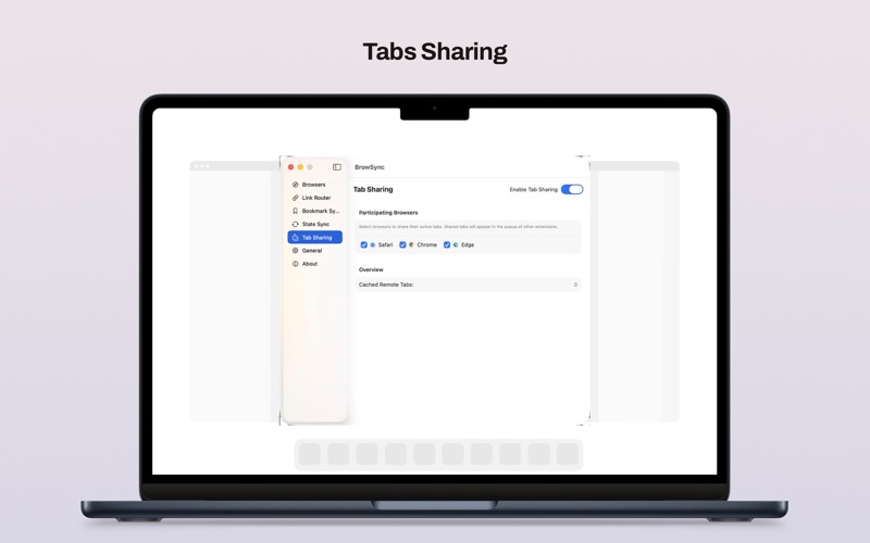 BrowSync: Browser Routing Sync iPhone screenshot
