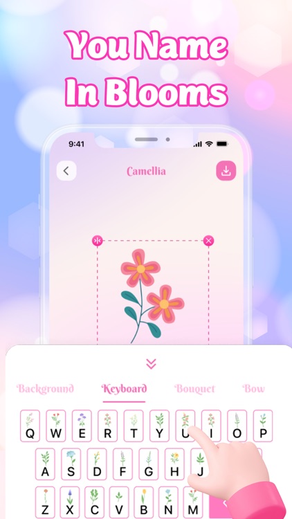 Flower Language Bloom Keyboard