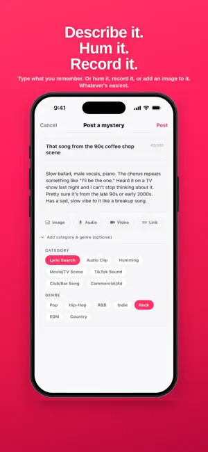 SongSeek screenshot 2