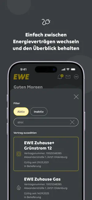 Mein EWE Energie screenshot 3