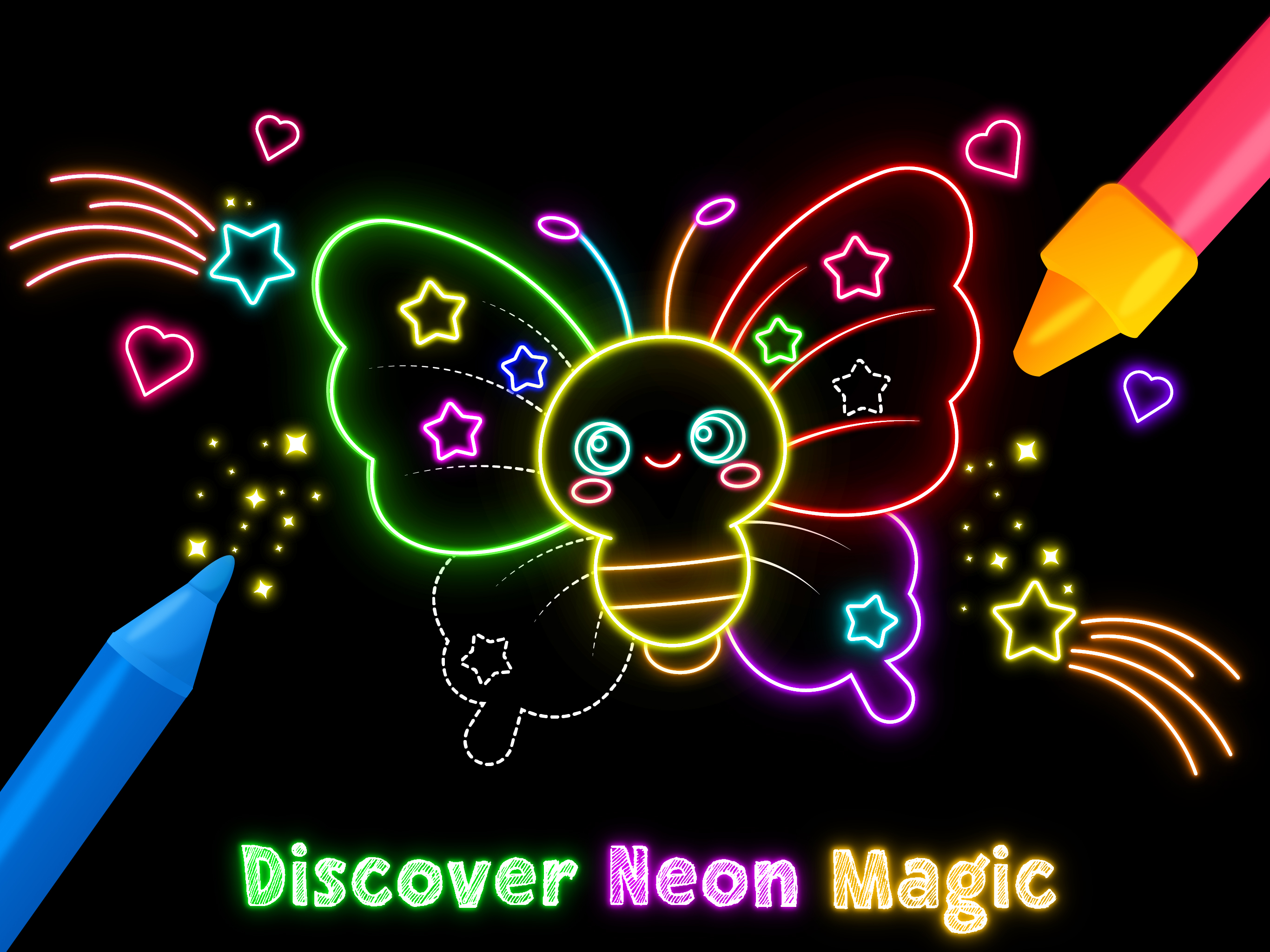 Joy Coloring : Glow Drawing screenshot 6