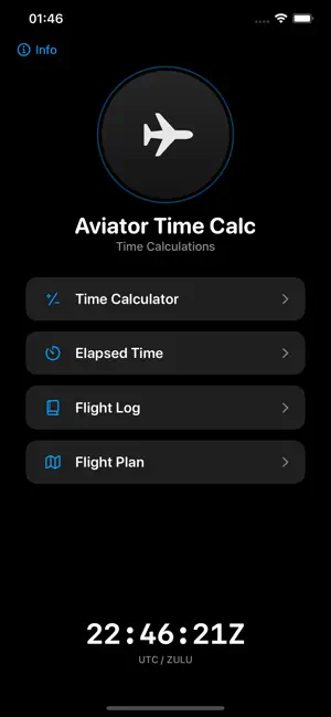 Aviator Time Calc screenshot 1