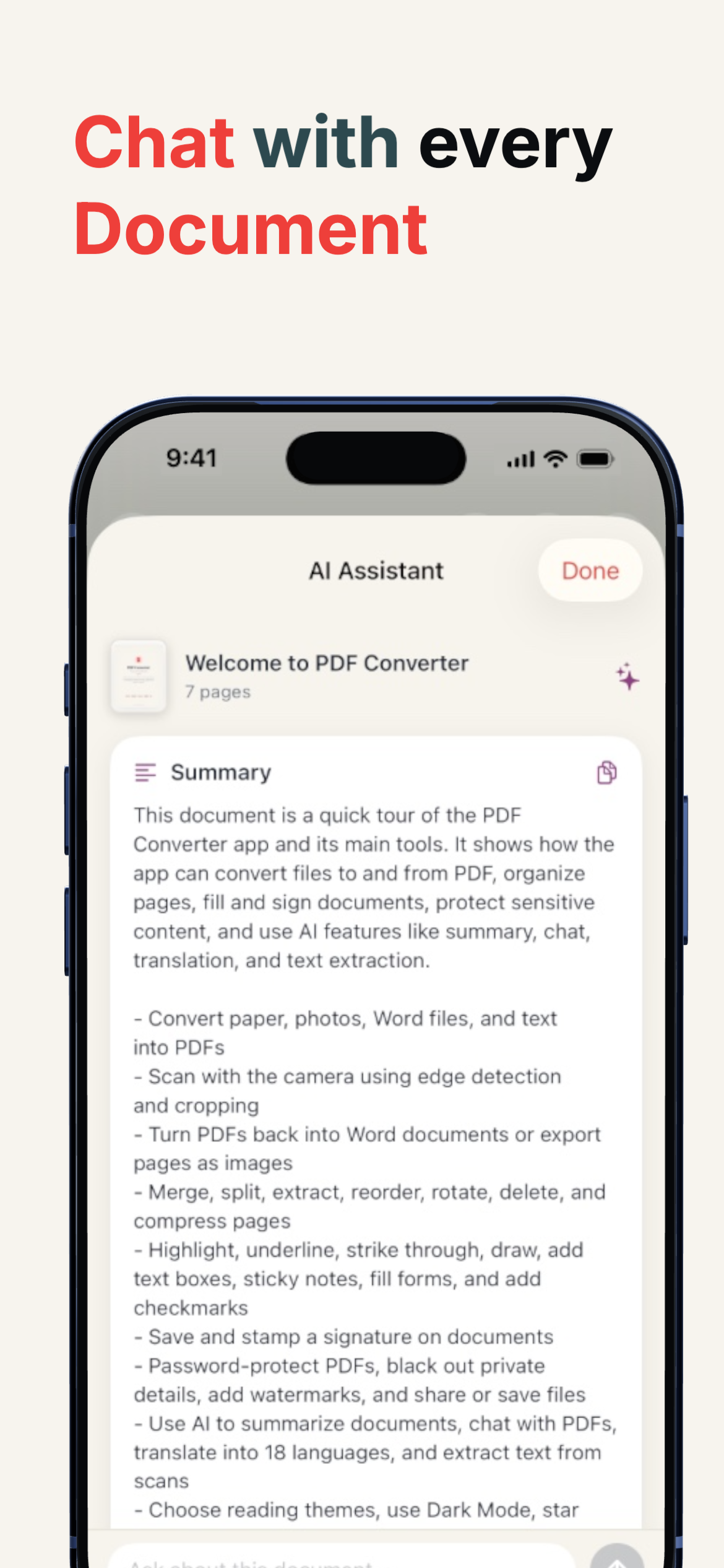 PDF Converter: Doc Scanner screenshot 4