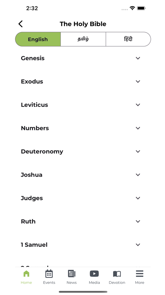 #4. CSI Church App (iOS) Podle: Anand Babu