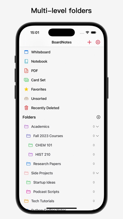 BoardNotes: Notes&PDF&Mindmap screenshot-5