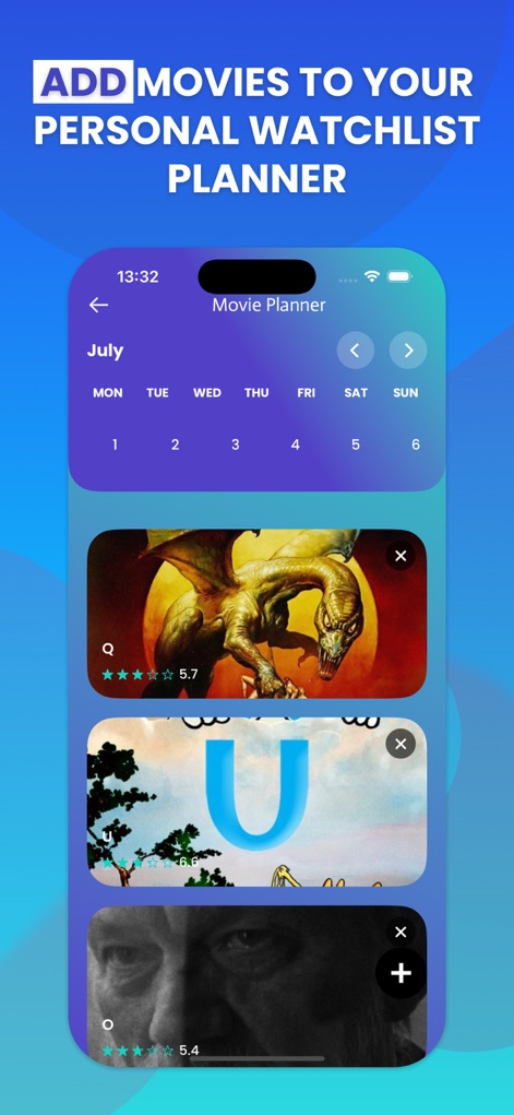 Crackle : Movies and Tv Shows - This tool presents a 'Movie Planner' for scheduling viewing, allowing users to add titles and manage their watchlist with calendar integration.