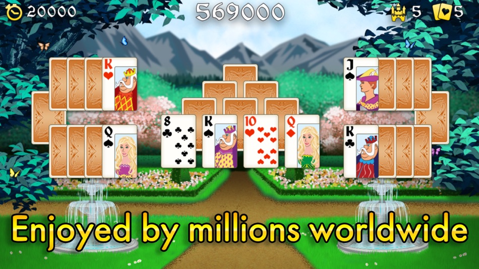 #2. Magic Towers Solitaire (iOS) 由: Glowing Eye Games Ltd
