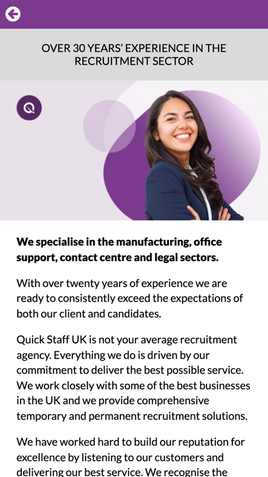 Quick Staff UK Screenshot