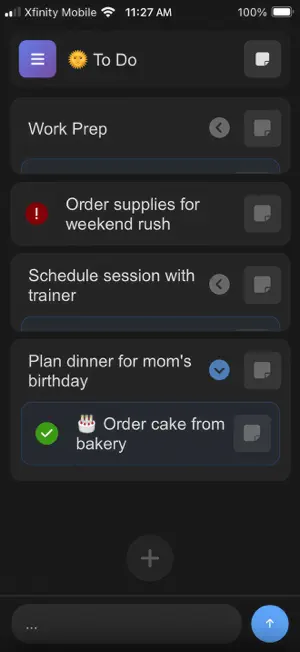 ThinkPadML Organizer screenshot 1