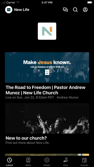 New Life Church Everett screenshot 1