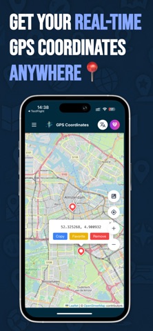 GPS Coordinates Tracker screenshot