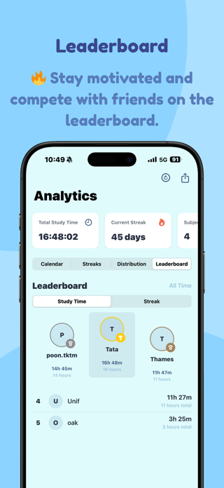 StudyNest: Focus Tracker Screenshot 8 of 9