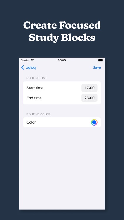 oqloq - 24 Hour Routine Clock