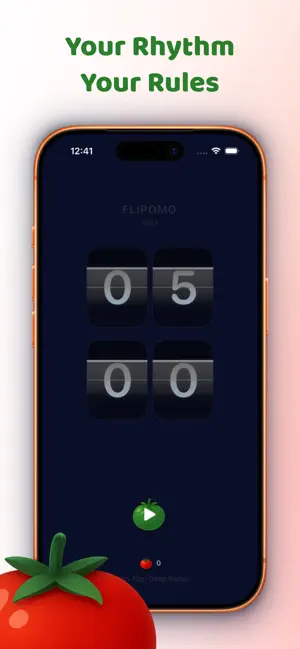 Flipomo: Pomodoro & Flip Clock screenshot 2