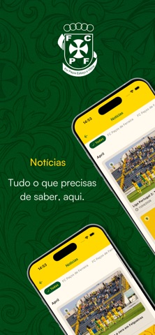 FC Paços de Ferreira iPhone screenshot