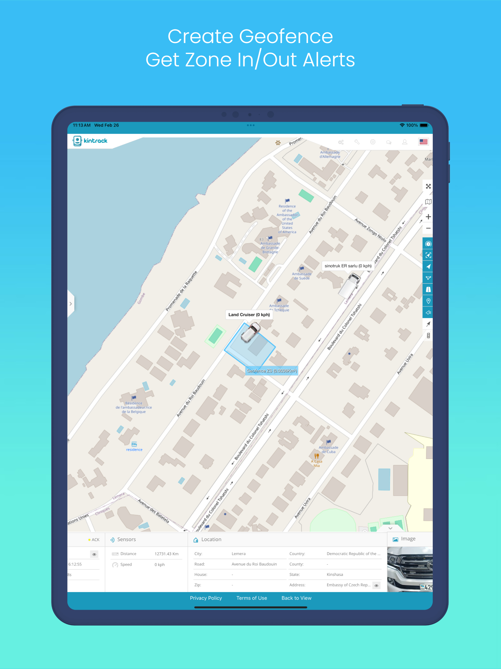 Kintrack: GPS Tracking for All screenshot 8