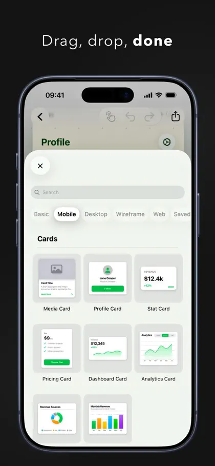 MockApp Wireframe UI Mockup screenshot 3 of 6