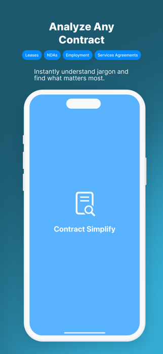 Contract Simplify - AI Screenshot 1 of 5