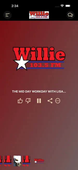 Willie 103.5 screenshot 1