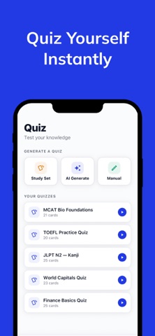 Flashi - AI Flashcards & Quiz Screenshot 5 of 9