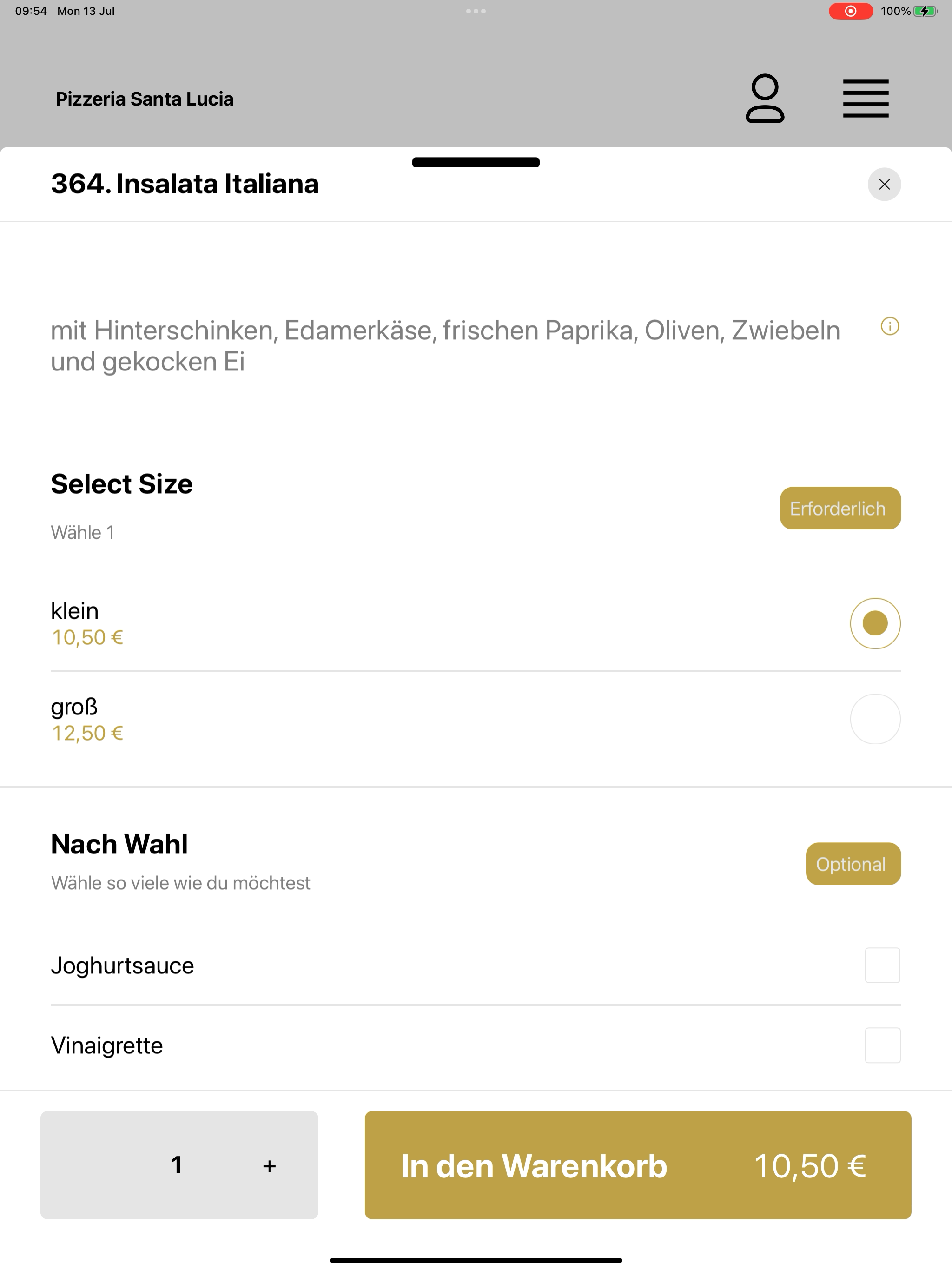 Pizzeria Santa Lucia screenshot 8
